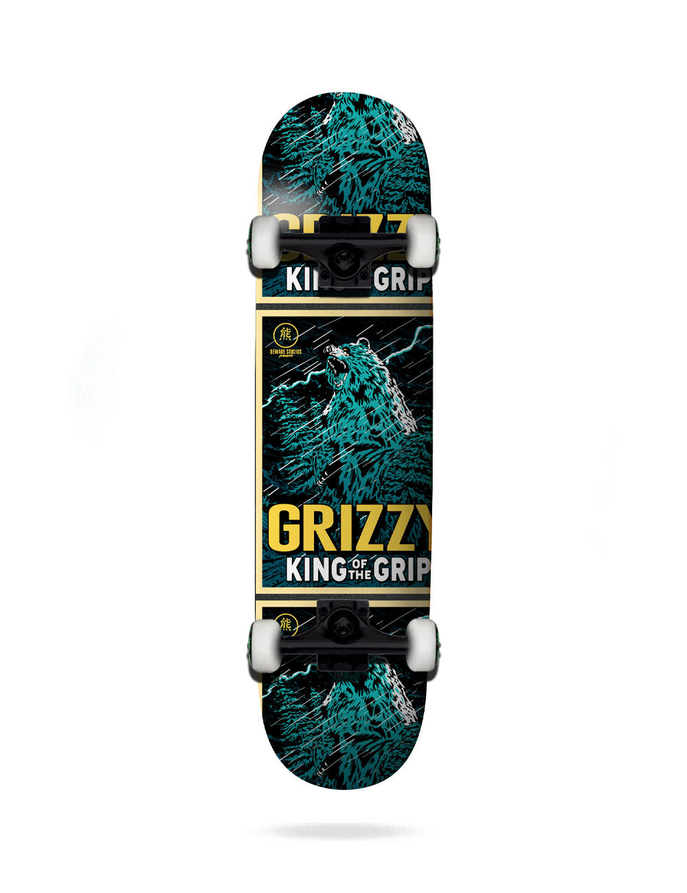 Skate Completo Grizzly Grizzilla Azul COMPLETES