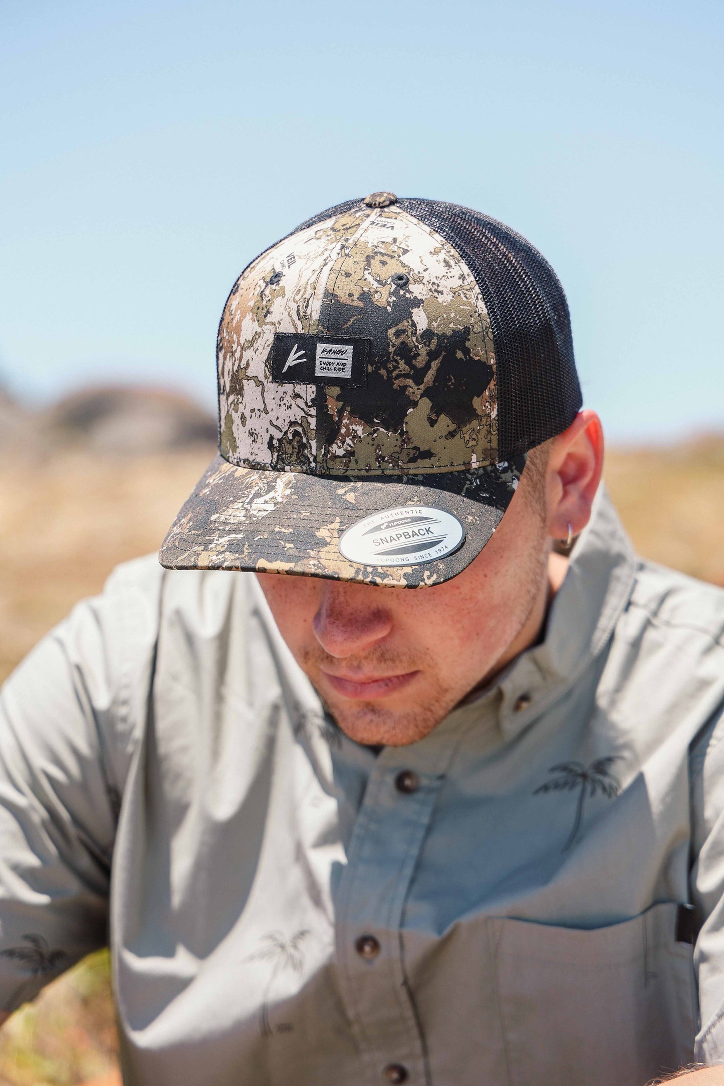 CAP KANGU FLEXFIT CAMO CAP