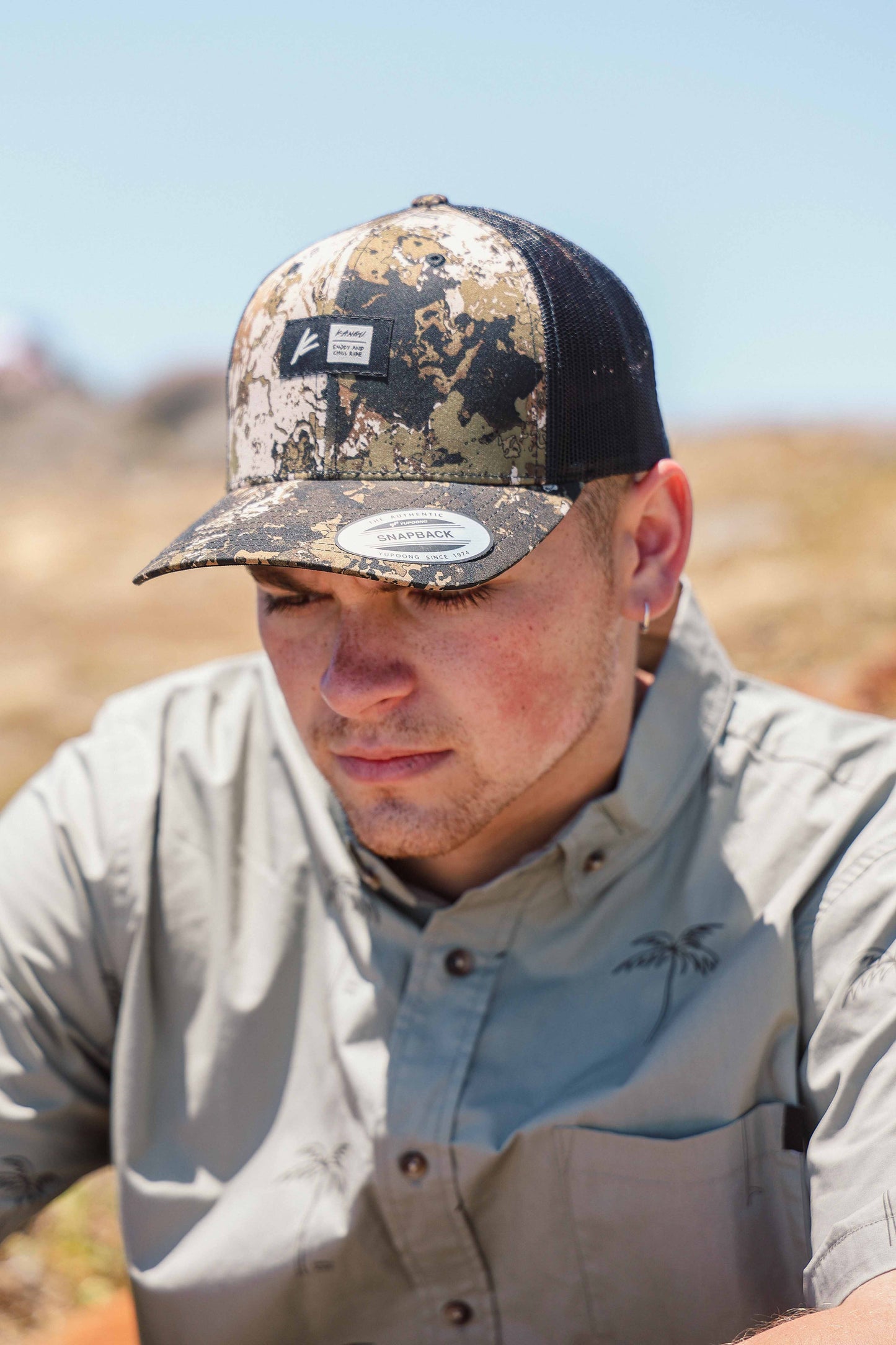 CAP KANGU FLEXFIT CAMO CAP