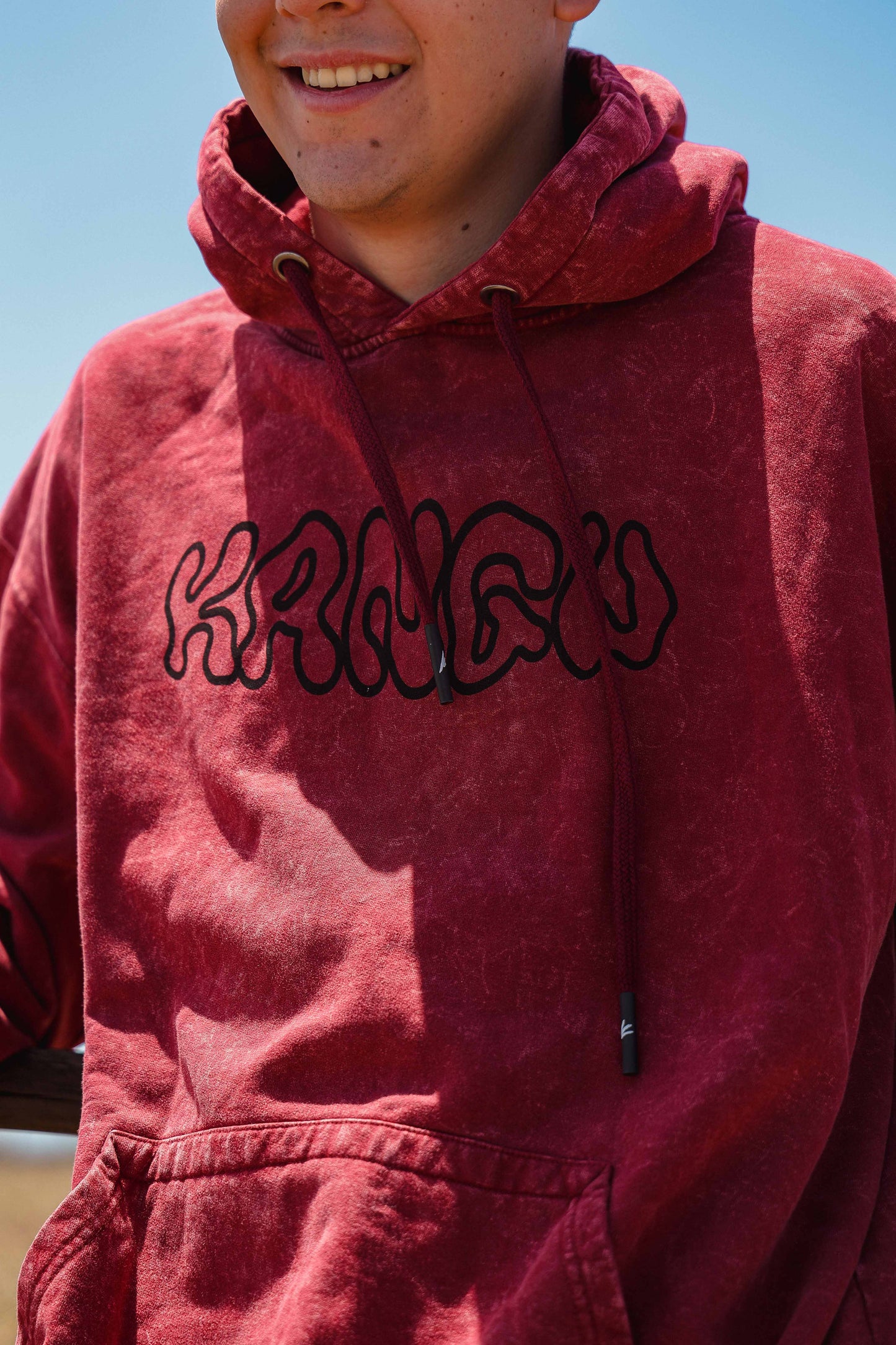 HOODIE KANGUS TIE BURDEO HOODIES