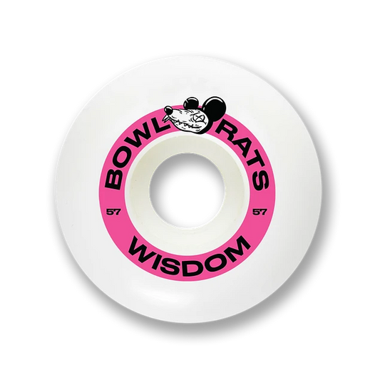 RUEDAS WISDOM - Bowl Rats conicas 57mm fucsia Wheels