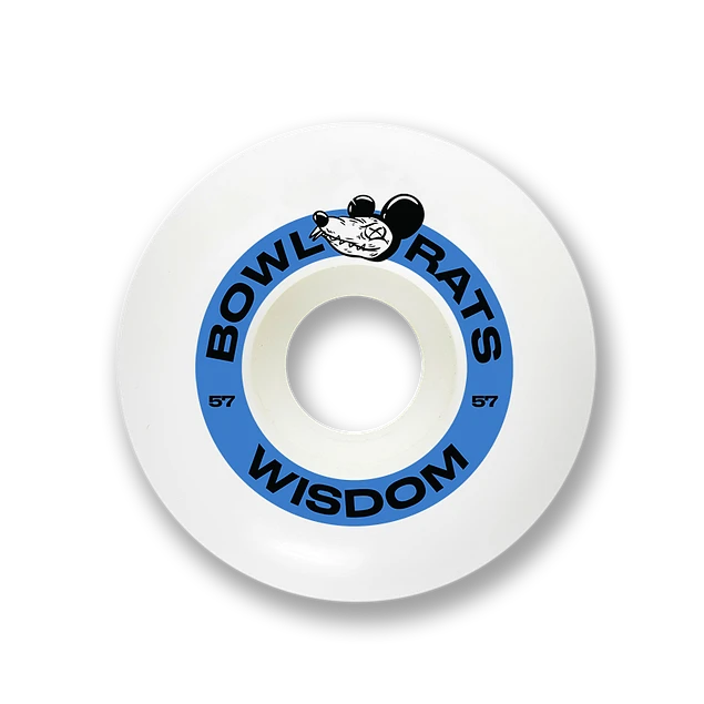 RUEDAS WISDOM - Bowl Rats conicas 57mm azules Wheels