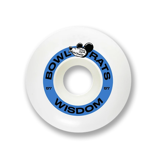 RUEDAS WISDOM - Bowl Rats conicas 57mm azules Wheels