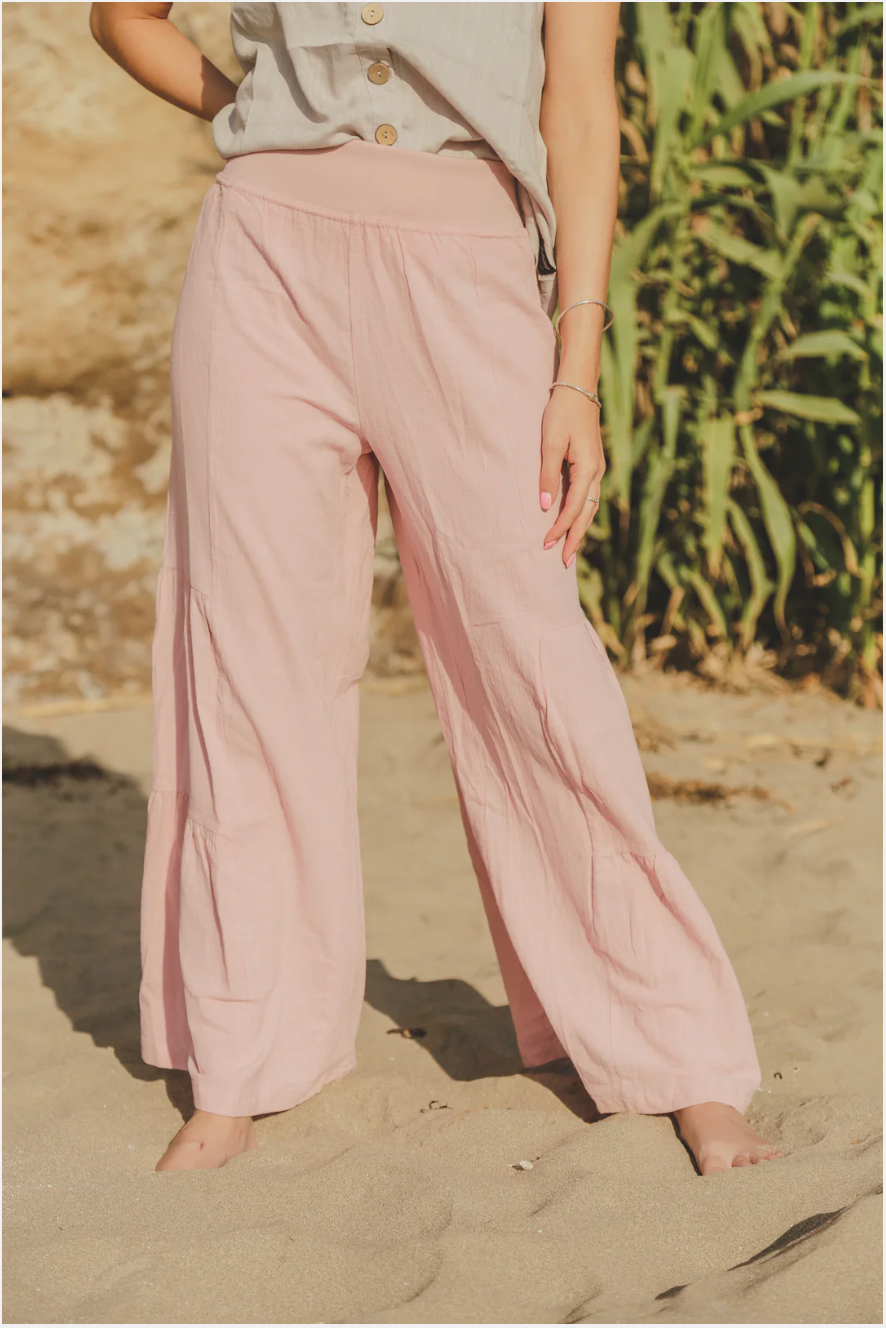 PANTALON KANGU GIRL SUELTO ROSADO PANTS W