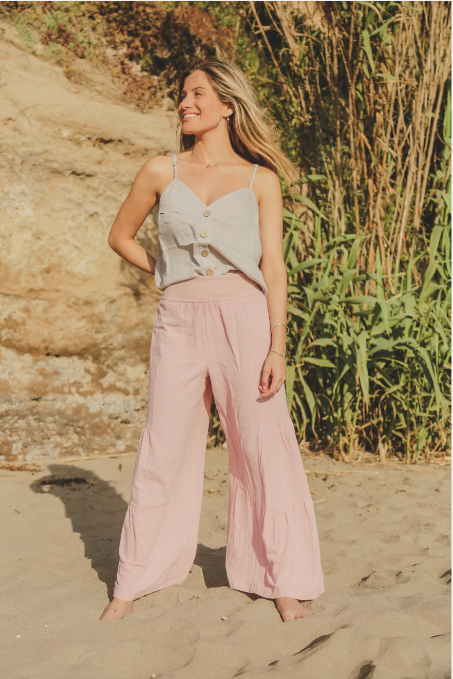 PANTALON KANGU GIRL SUELTO ROSADO PANTS W