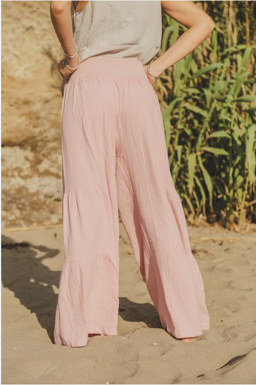 PANTALON KANGU GIRL SUELTO ROSADO PANTS W