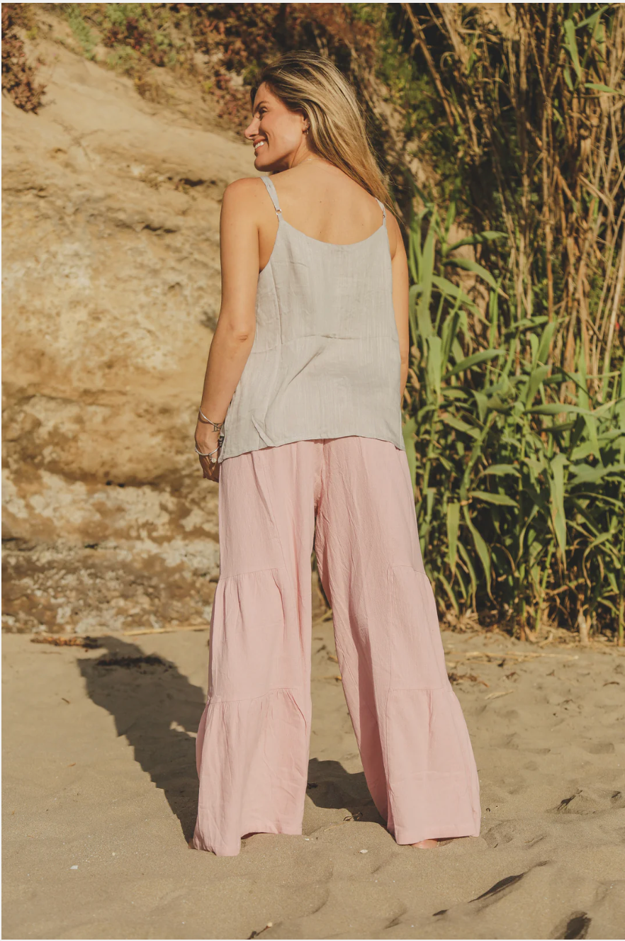 PANTALON KANGU GIRL SUELTO ROSADO PANTS W