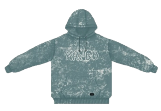 HOODIE KANGUS TIE AZUL HOODIES