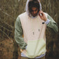 POLERON FRANELA KANGU VERDE DAMASCO GRIS AMARILLO HOODIES