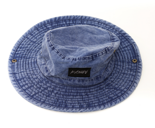 PESCADOR HAT BLUE TIE KANGU