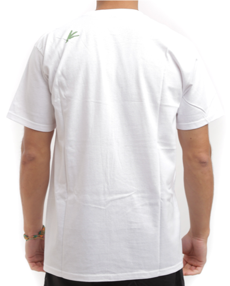 POLERA MANGA CORTA HAWAII BLANCA KANGU T-SHIRT