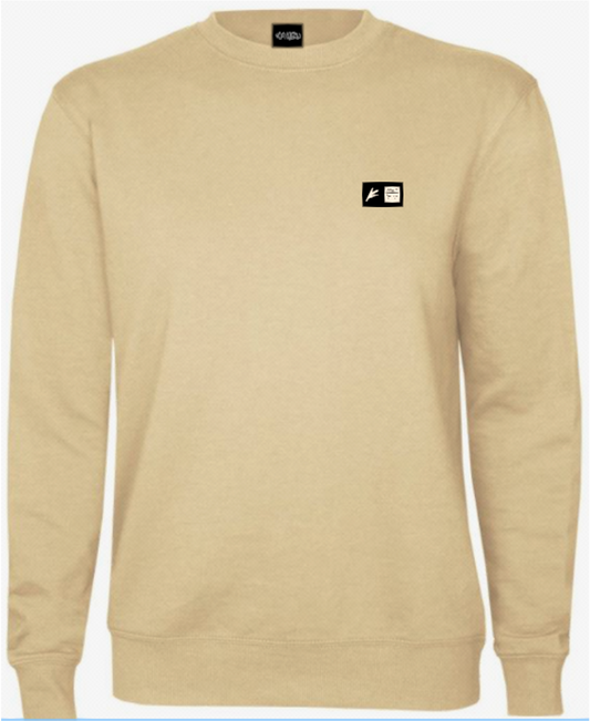 POLERON KANGU POLO BEIGE CREWNECK