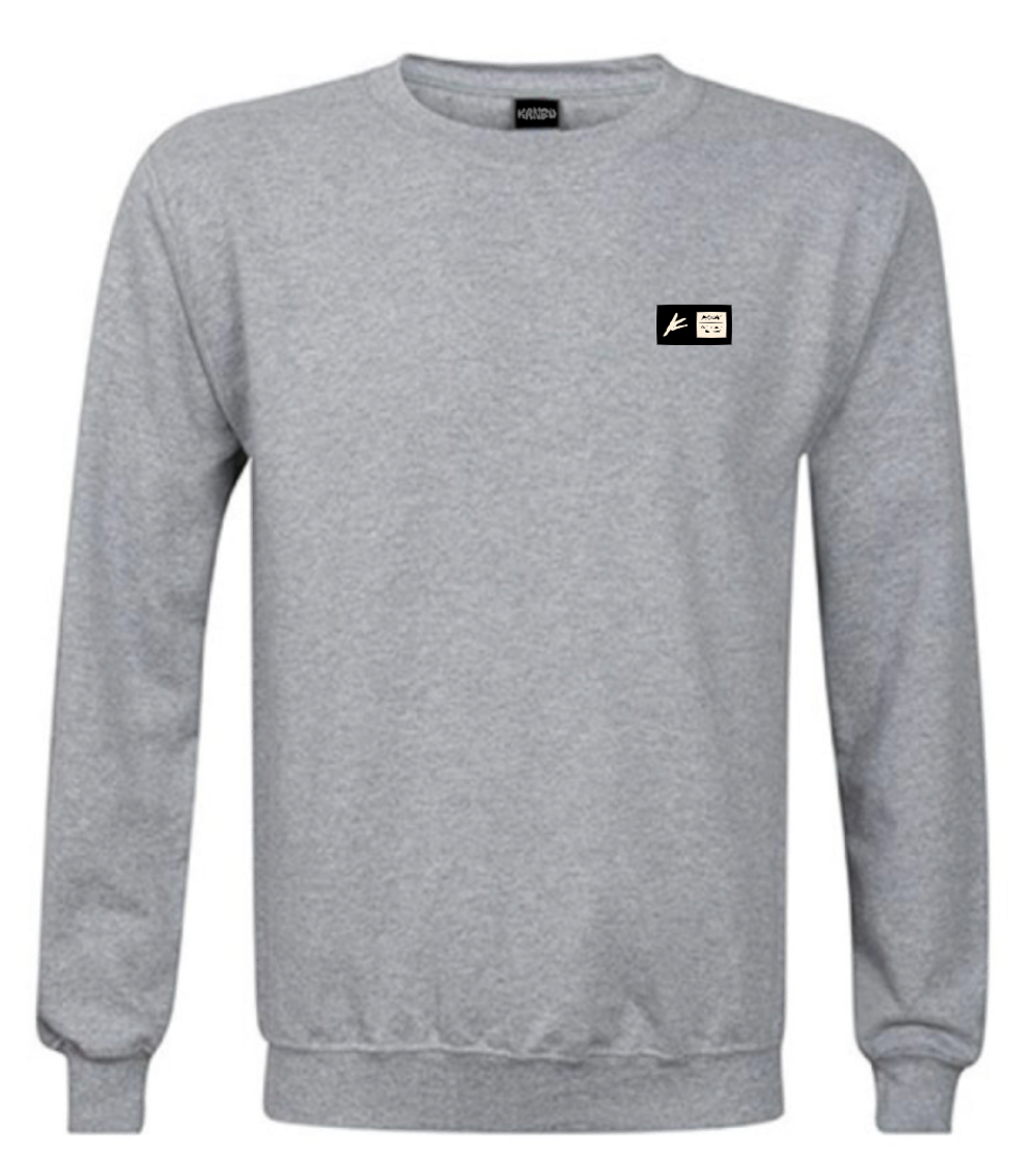 POLERON POLO KANGU GRIS CREWNECK