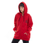 CIRCA BREAK UP ZIP RED HOODIES