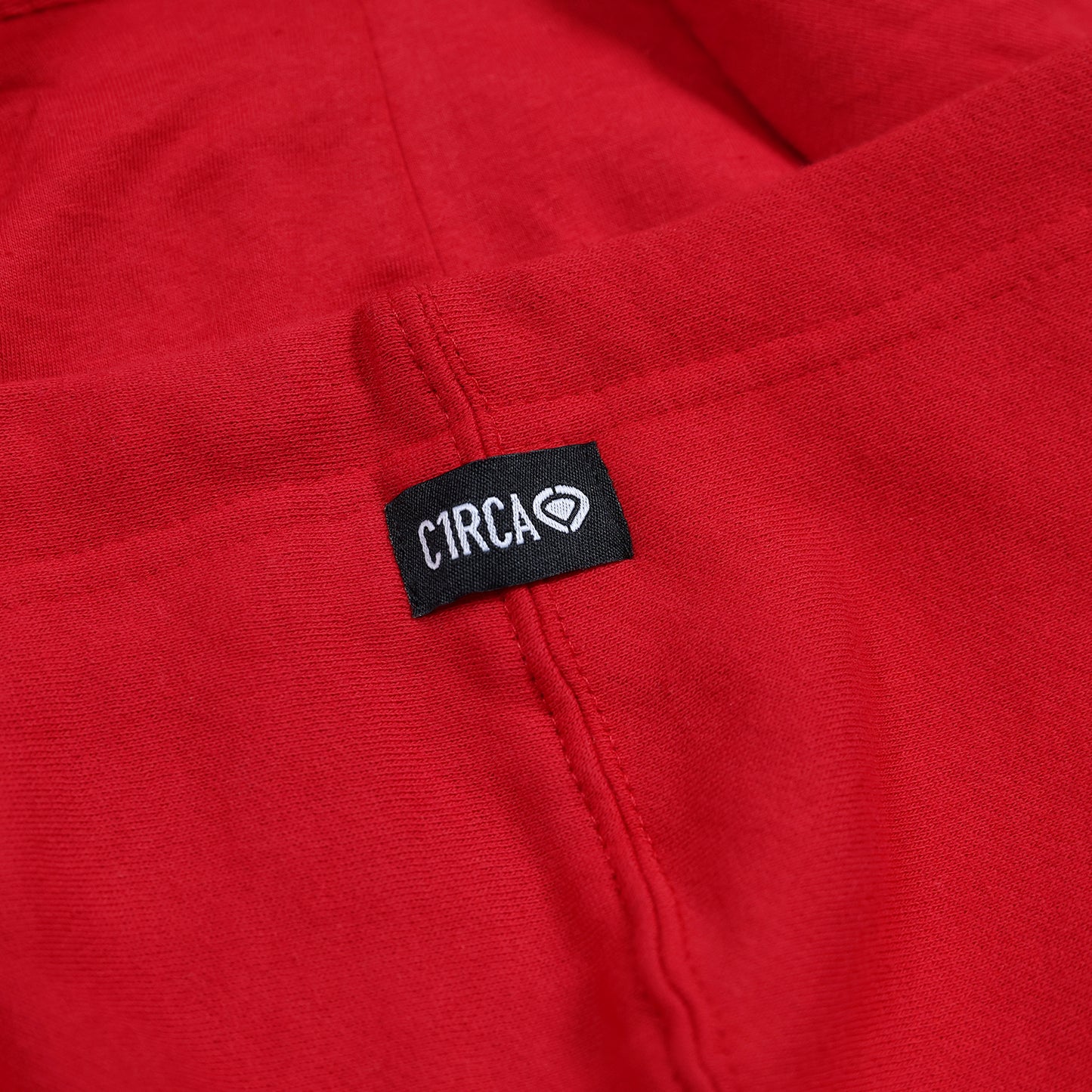 CIRCA BREAK UP ZIP RED HOODIES