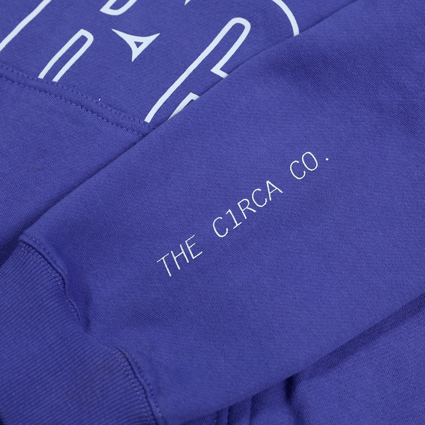 CIRCA OUTLINE HOOD PURPLE HOODIES