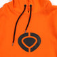 CIRCA BIG LOGO HOOD ORANGE HOODIES