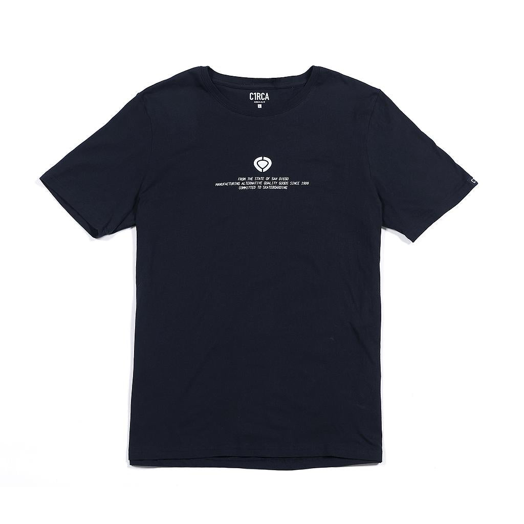 CIRCA LOCK TEE BLACK T-shirt