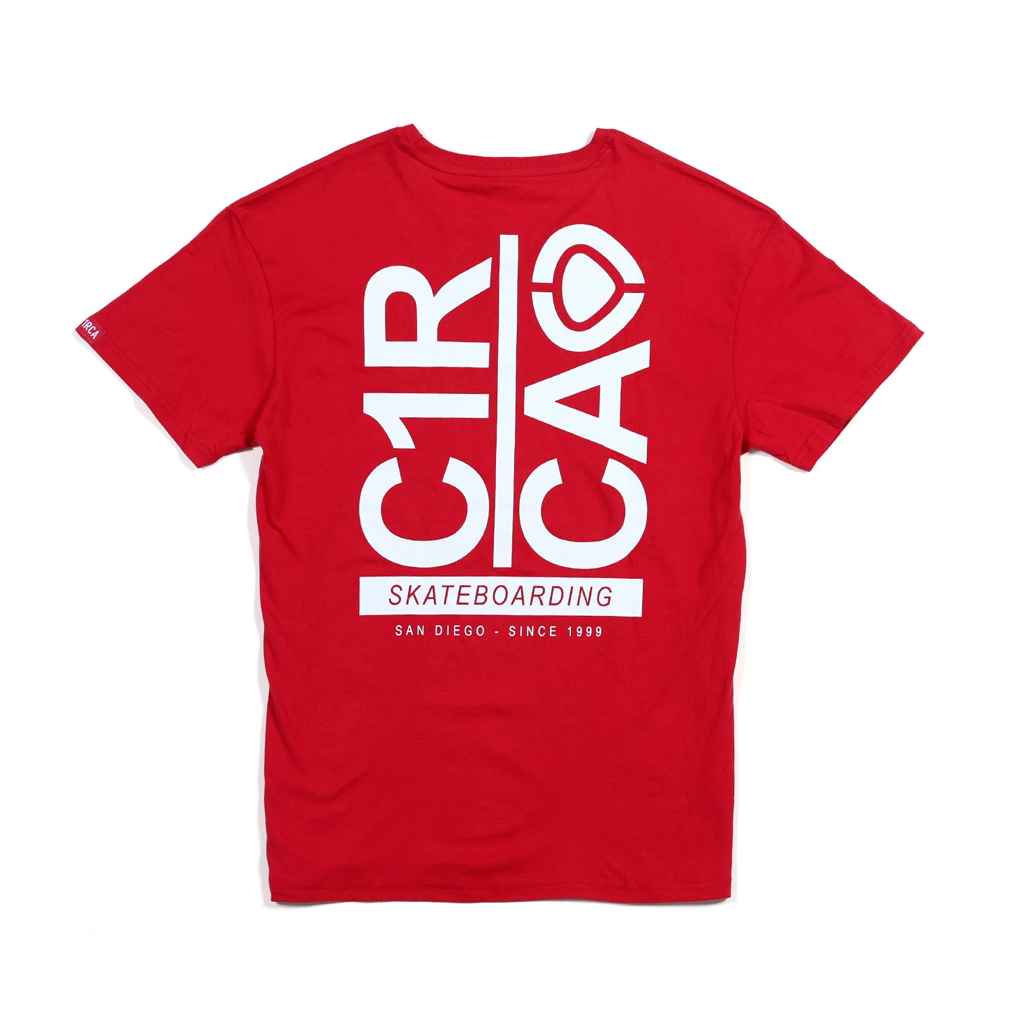 CIRCA BREAK UP TEE RED T-shirt