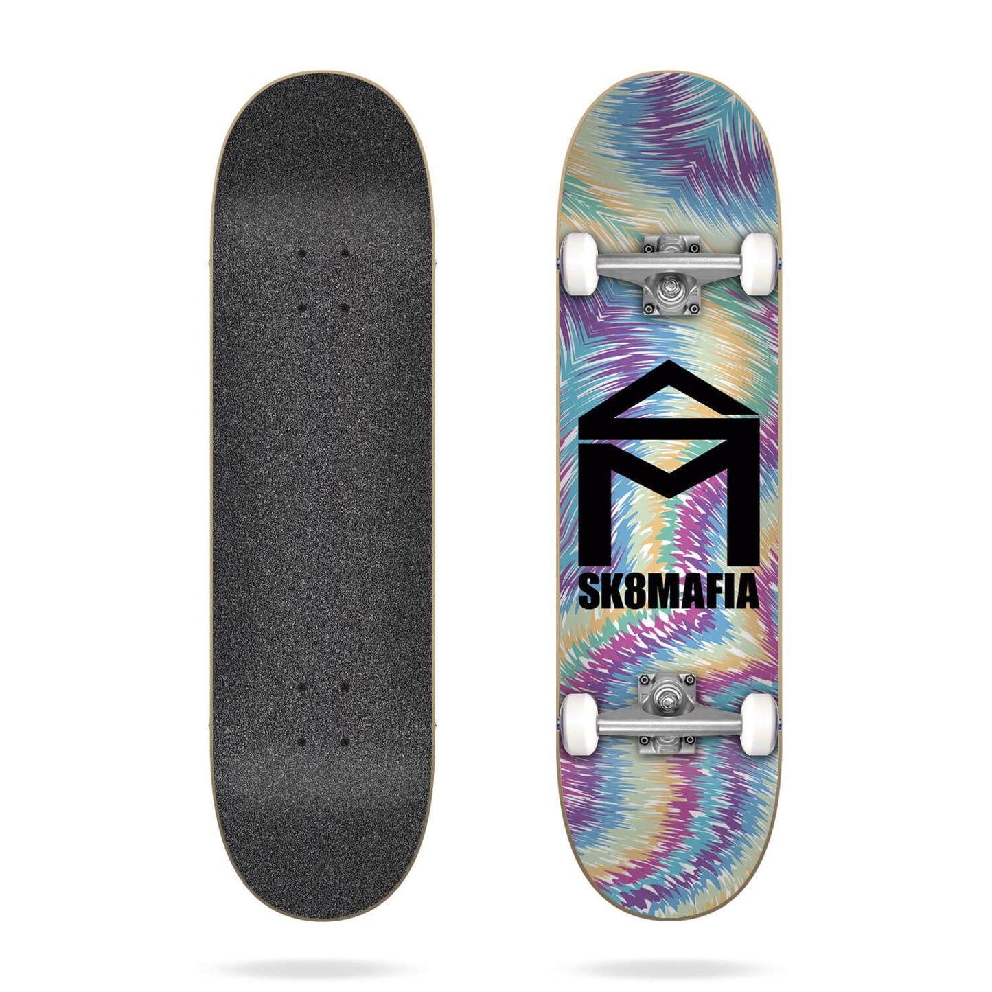 Skate Sk8mafia House Logo Tie Dye 7.87x31.60 Sk8Mafia COMPLETES