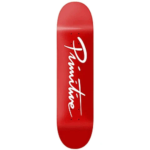 TABLA PRIMITIVE NEW SCRIPT RED BOARDS SKATE