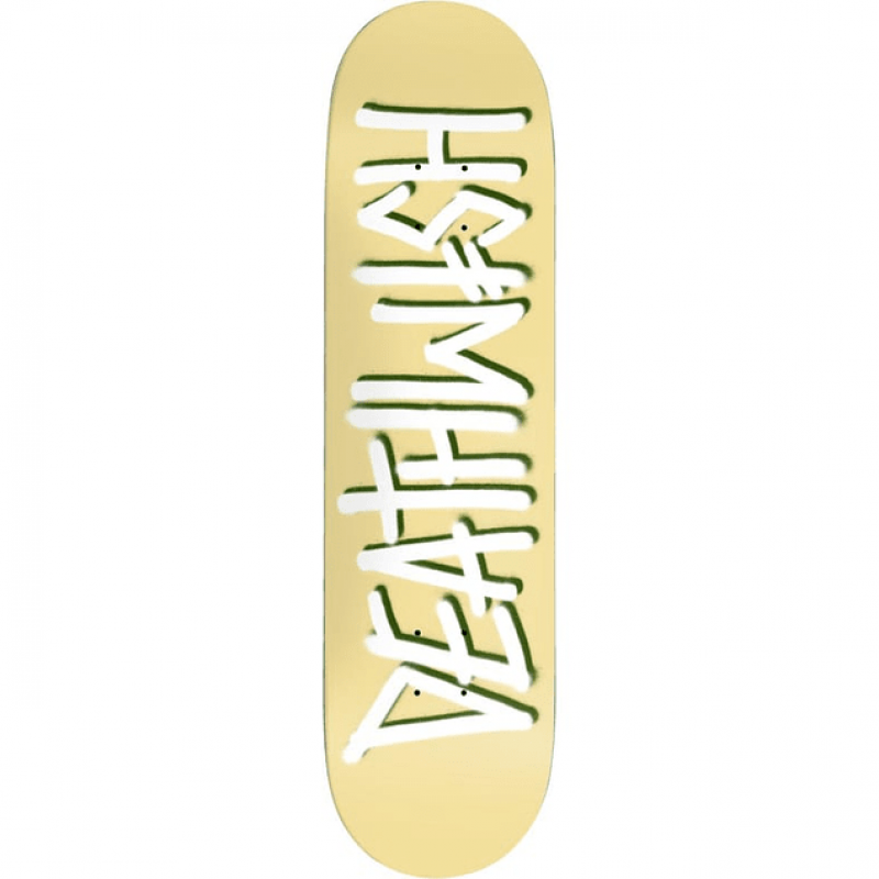 TABLA DEATHWISH DEATHSPRAY PALE YELLOY BOARDS SKATE