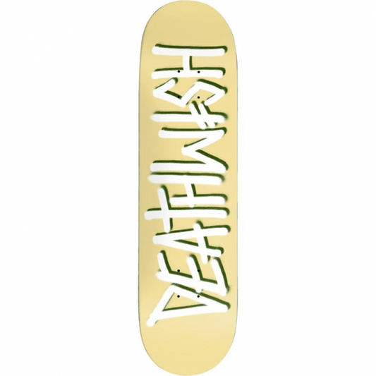 TABLA DEATHWISH DEATHSPRAY PALE YELLOY BOARDS SKATE