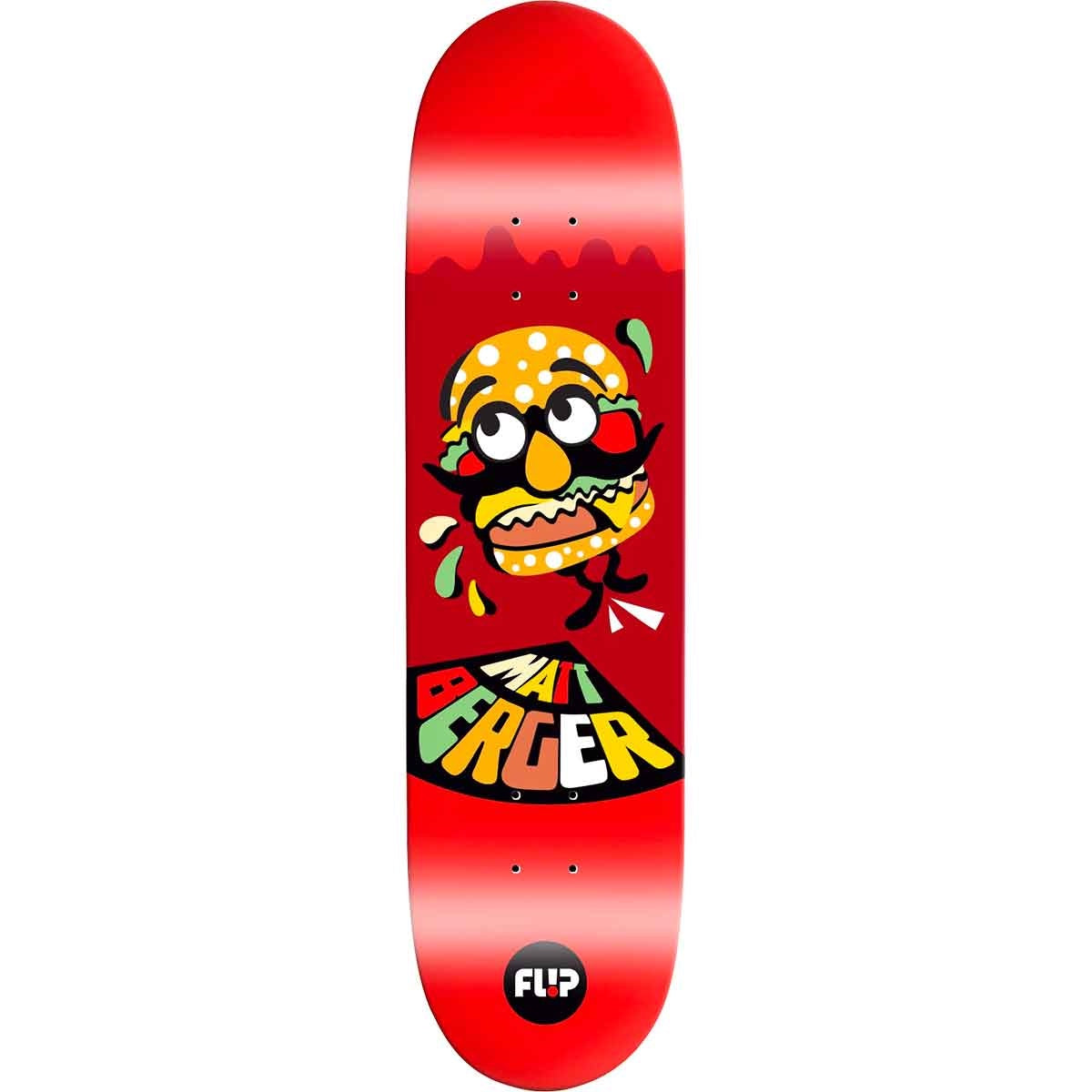 TABLA FLIP MATT BERGER BURGUER BOARDS SKATE