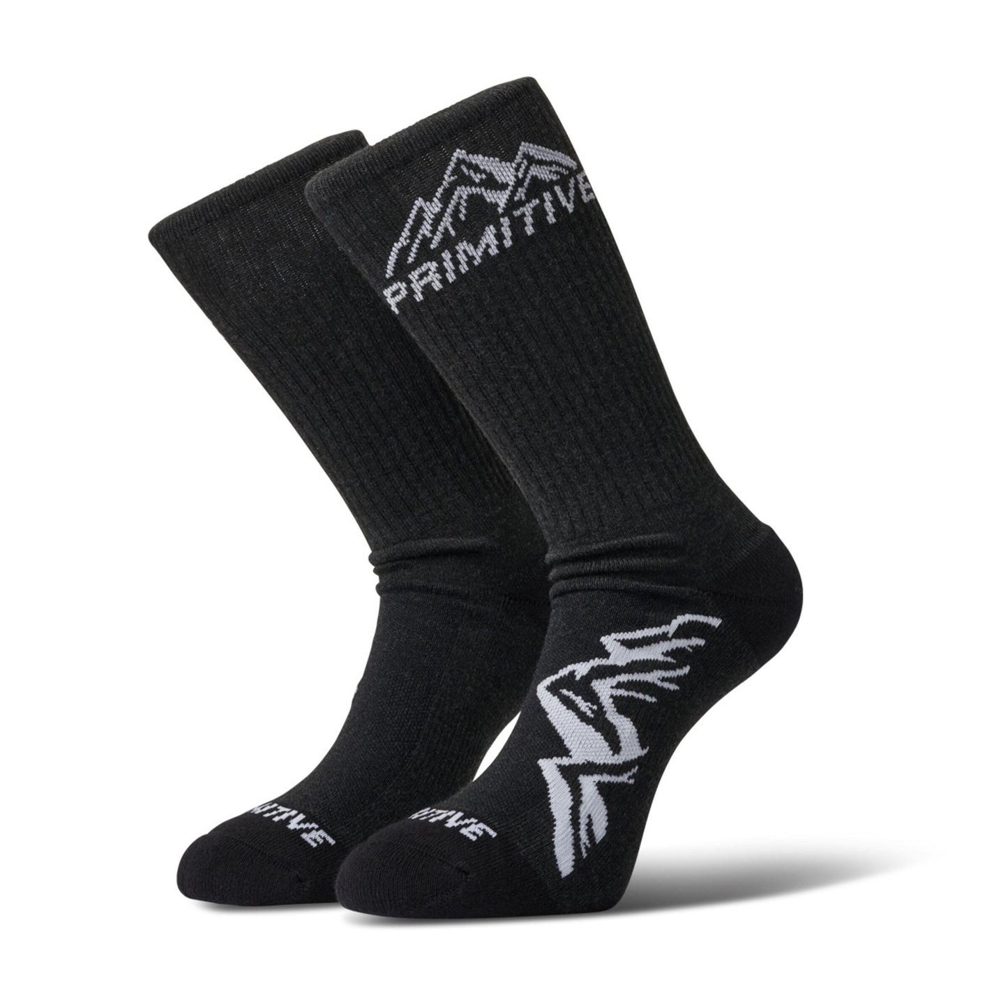 SOCKS ALL TERRAIN BLACK PRIMITIVE