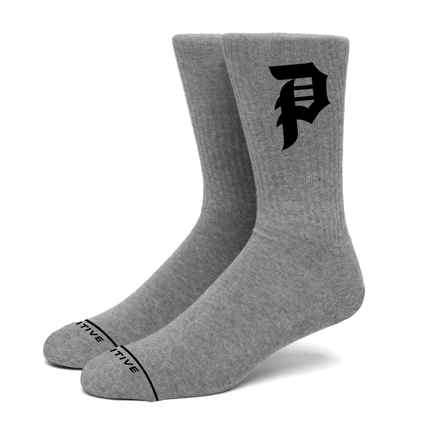 Sock 3 Pack Dirty P Heather Grey/White/Black PRIMITIVE SOCKS