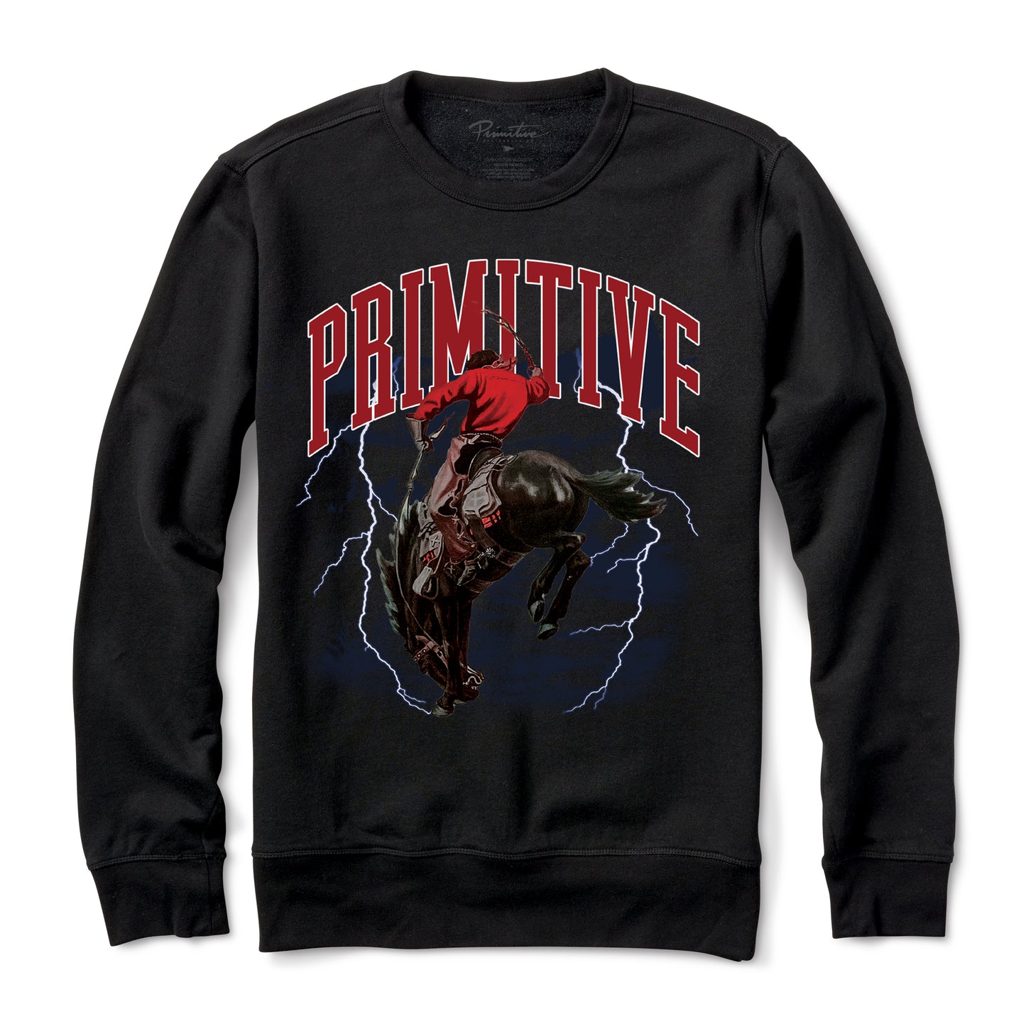 Crewneck Nigth Rider Black Primitive CREWNECK