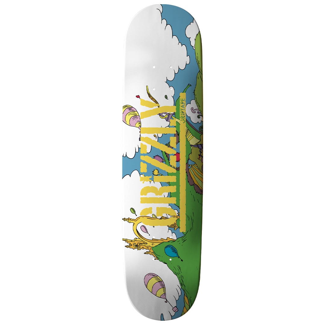 TABLA GRIZZLY UP UP AND AWAY DECK BOARDS SKATE