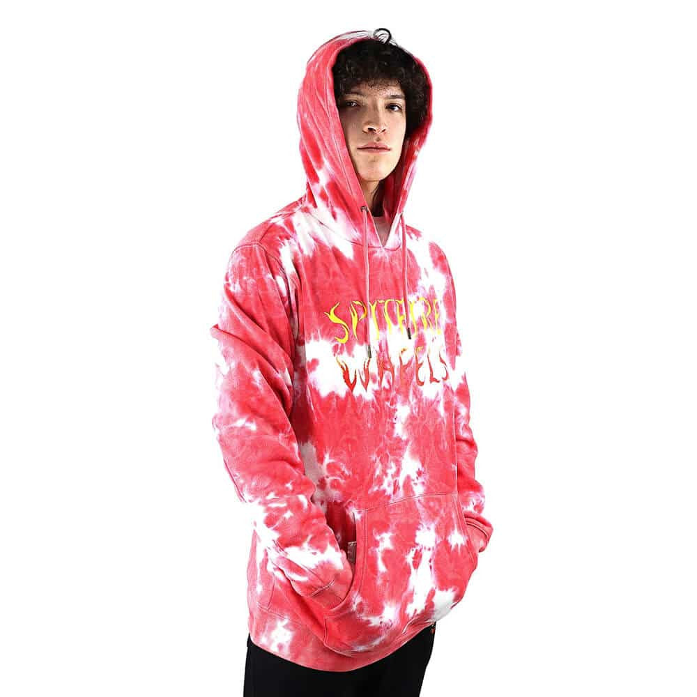 POLERON HOMBRE SPITFIRE BIGHEAD SFW ROSADO BLANCO HOODIES